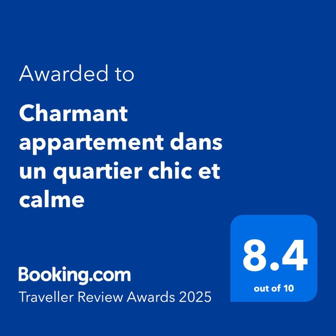 מרקש Charmant Appartement Dans Un Quartier Chic Et Calme מראה חיצוני תמונה
